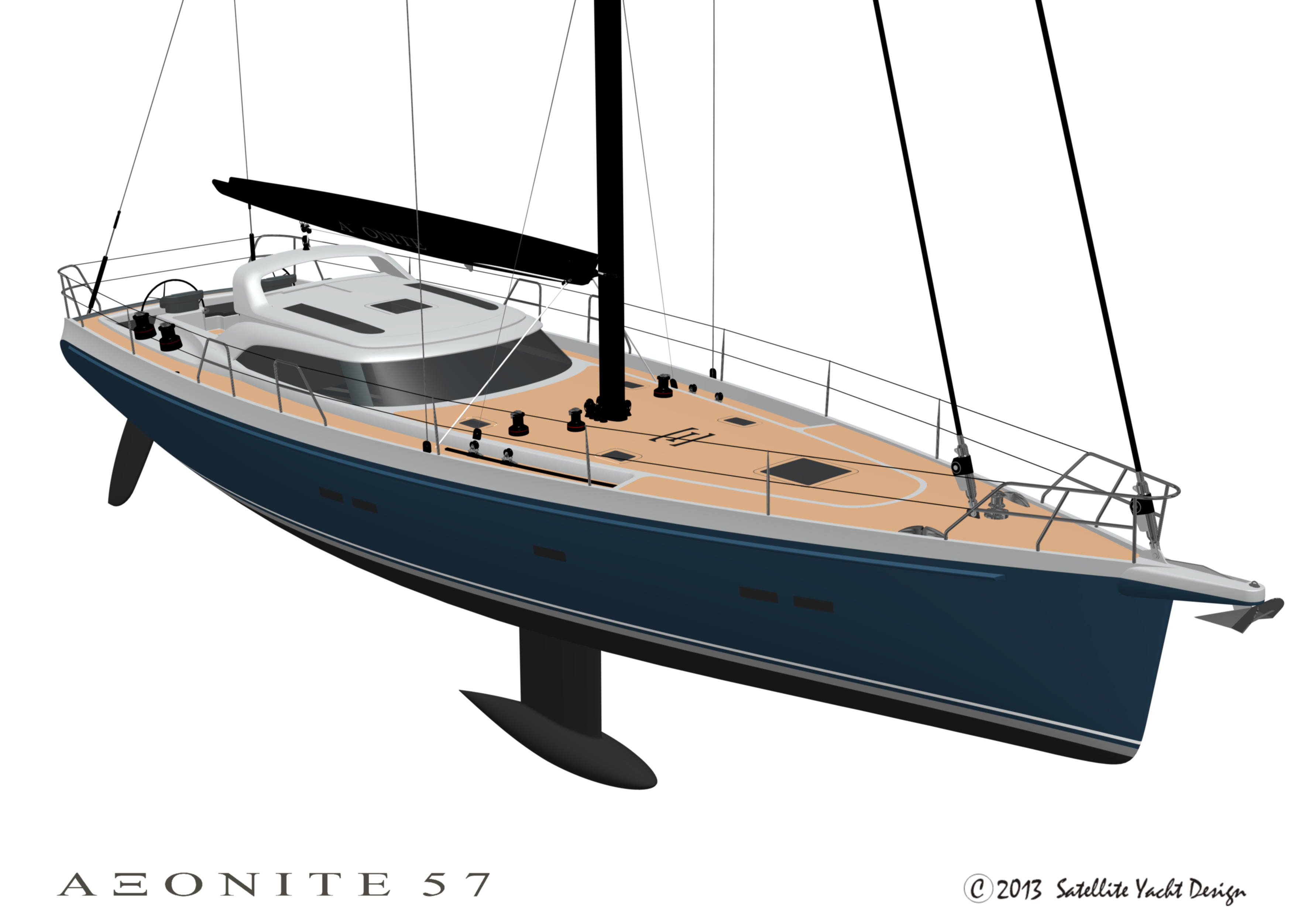 satellite yacht design