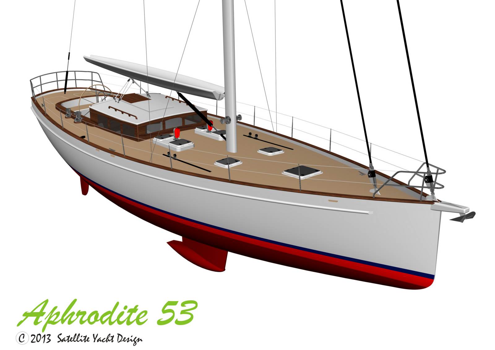 Aphrodite 53 – Satellite Yacht Design